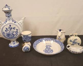 Miscellaneous Blue Decor Lot