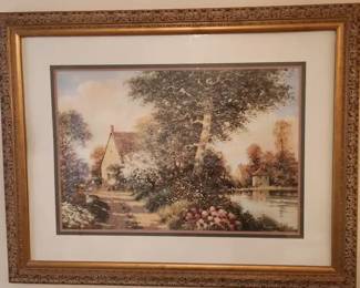 Cottage Print, by the artist David Garcia