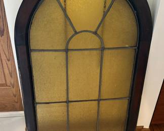 Antique lead/stained glass