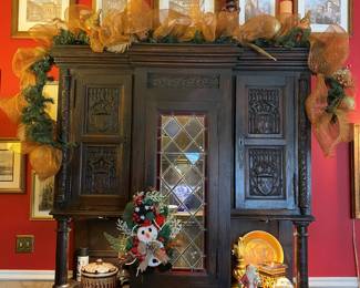 500 years old with panels from Charles VII and Anne of Brittany's coat of arms