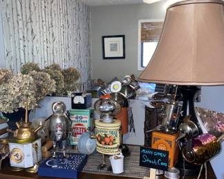 Upcycled Assemblage Stash Cans