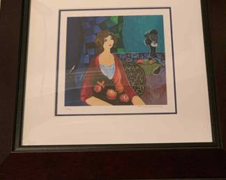 Itzchak Tarkay. Signed Numbered ???/300 Framed