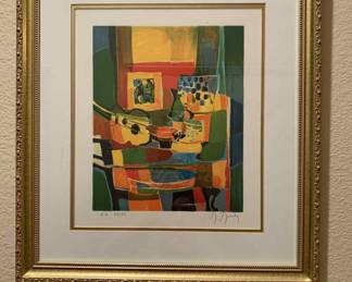Marcel Mouly, Signed Numbered 37/50 Framed