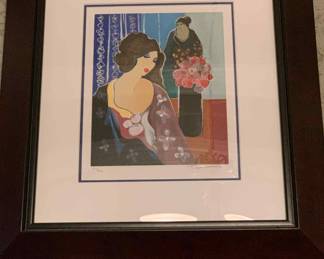 Itzchak Tarkay. Signed Numbered ???/300 Framed