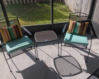 Wrought Iron Patio Set 