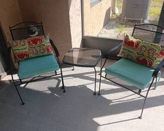 Wrought Iron Patio Set 