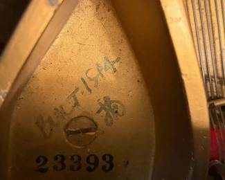 Mason & Hamlin 1914 Baby Grand Piano with Ebony Finish