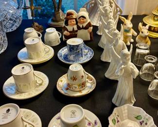 Demitasse Cups & Christmas Angels