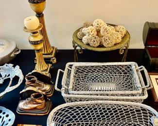 Silver Serving Baskets