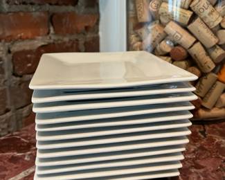 Crate and Barrel appetizer plates 