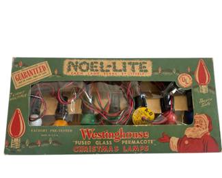 Noel-Lite Westinghouse glass lights 