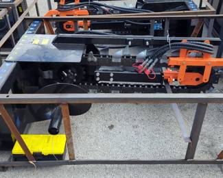 2025 Mower King ECSSCT72 Skid Steer Trencher, Unused