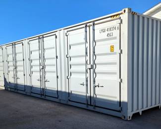 2025 4-Side-Door 40' HQ Container 40' High Cube Multi-Door Container, Unused