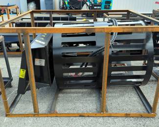 2025 Mower King SSRPA Skid Steer Rock Picker, Unused