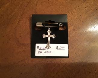 925 cross pendant