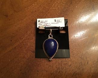 925 Lapis Lazuli pendant