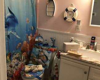 Nautical design items, etc.