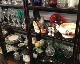 Waterford, Wedgwood, Crystal, etc.