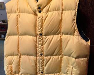 Yellow Puffer Vest