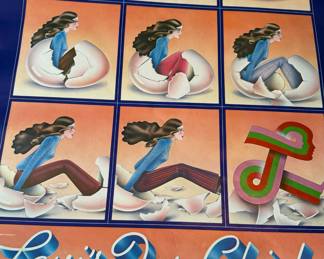 1970 Levi's Womens Jeans Advertising Poster
