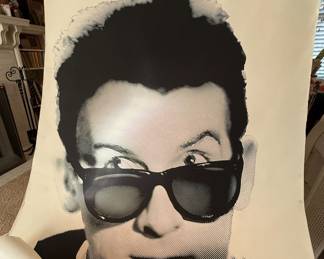 1981 Elvis Costello and the Attractions Album Trust LP Poster