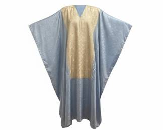 AgbadaBoubou Light Blue With Gold Front