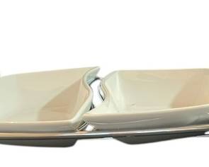 Godinger Ceramic 4 Section Relish Server