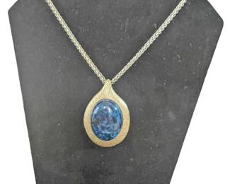 Chicos Silver Toned Necklace Pendant