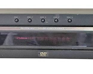 Sony 5 DVDCD ChangerPlayer