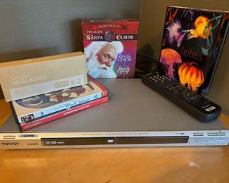 Samsung 3D Active Glasses, Sony DVD/CD player – Model DVP-NS75H