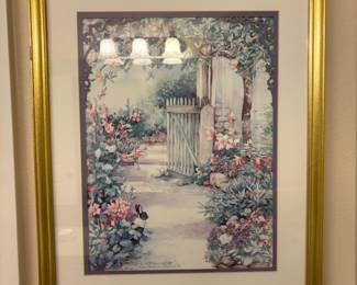 Framed & Matted Print "Out for a Hop" by Jodi Jensen