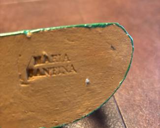 Brazilian Folk Art Terracotta Group Figurines by Maria Santina