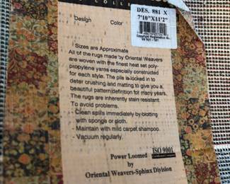 Nirvana Collection Color Block Area Rug – 7'10" x 11'2"