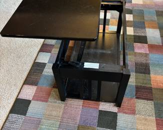 Modern Black Lift Top Coffee Table