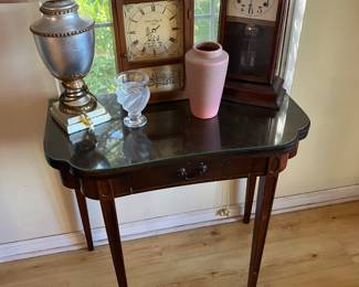 Vintage Clocks, Rookwood Vase, Lalique