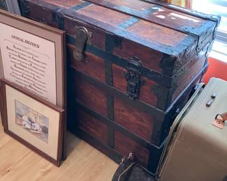 Beautiful Antique Trunk