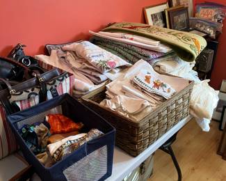 Linens, Scarves, Belts