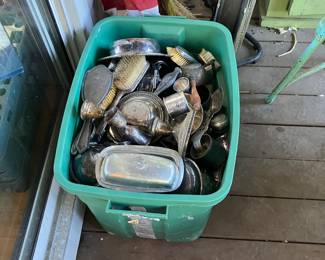 Tub of Silverplate