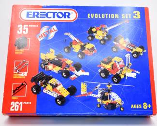 Erector Evolution Set 3-Preowned