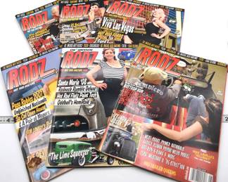 Lot of 6 Ol School Rodz Magazines-4 2008 and 2 2009