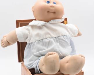 Cabbage Patch Little People Doll Signed