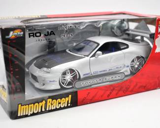 Jada Toys Import Racer Toyota Supra 1:24 Scale with original box-preowned