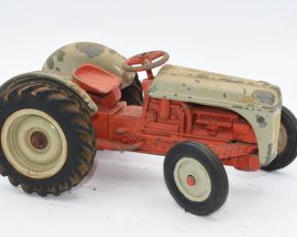 Orange Ford Model Tractor