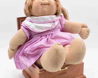 Cabbage Patch Little People Doll Signed