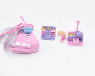Blue Bird Toys Plastic Play Set -Polly Pockets
