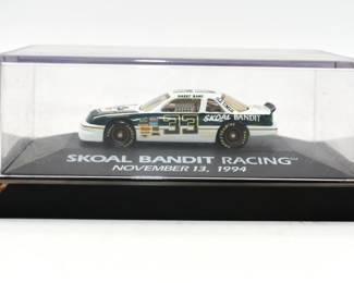 Skoal Bandit Racing collectible car in plastic case
