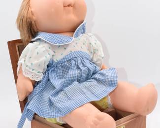 Cabbage Patch Little People Doll Signed