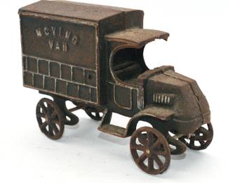 Cast Iron Moving Van