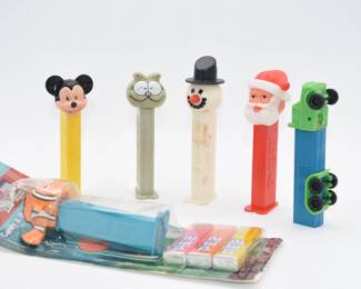 Lot of Various Pez Dispensers