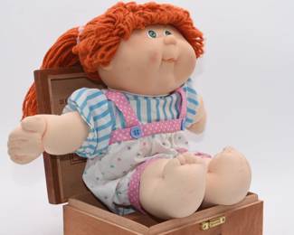 Cabbage Patch Little People Doll Signed